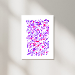 Thymus Histopathology Art Print, Pathology Wall Art