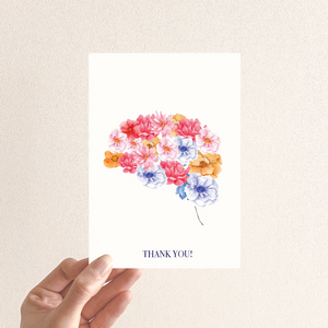 Brain Flower Medical Thank You Card