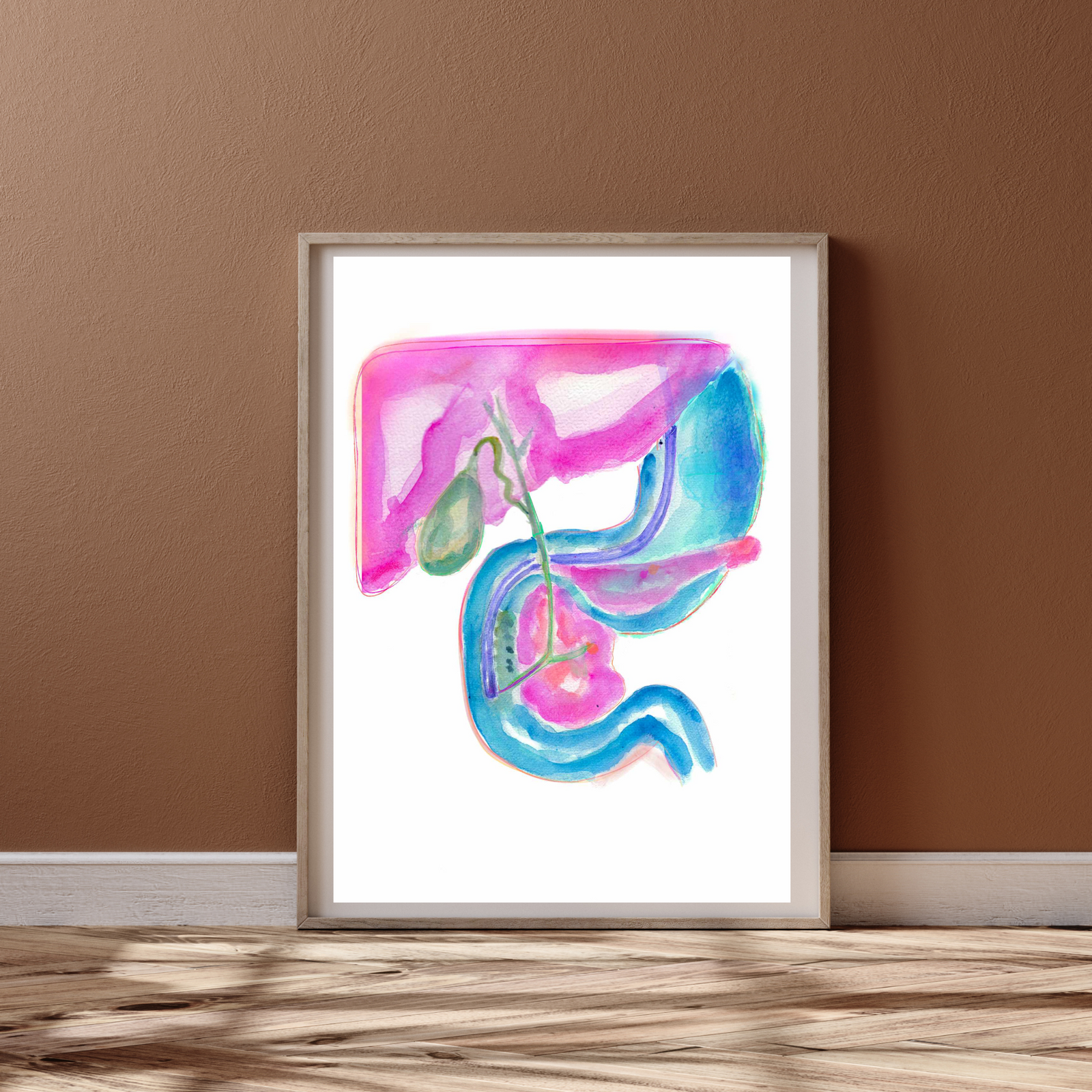 ERCP Gastroenterology Art