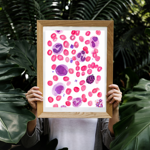 Blood Smear Art