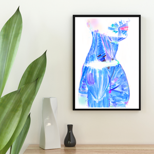 Thorax and Neck Muscle Anatomy Art Print