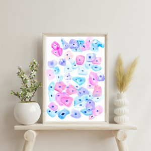 Pap Smear Watercolor Art Print