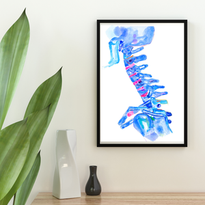 physical therapy art print