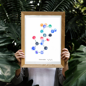 Homosalate Sunscreen Molecule Art (Copy)