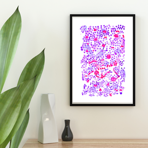 Thymus Histopathology Art Print, Pathology Wall Art