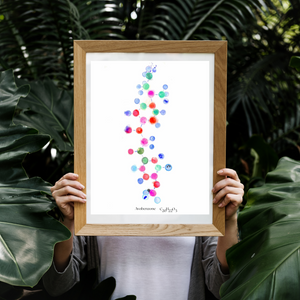 Avobenzone Sunscreen Molecule Art