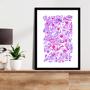 Thymus Histopathology Art Print, Pathology Wall Art