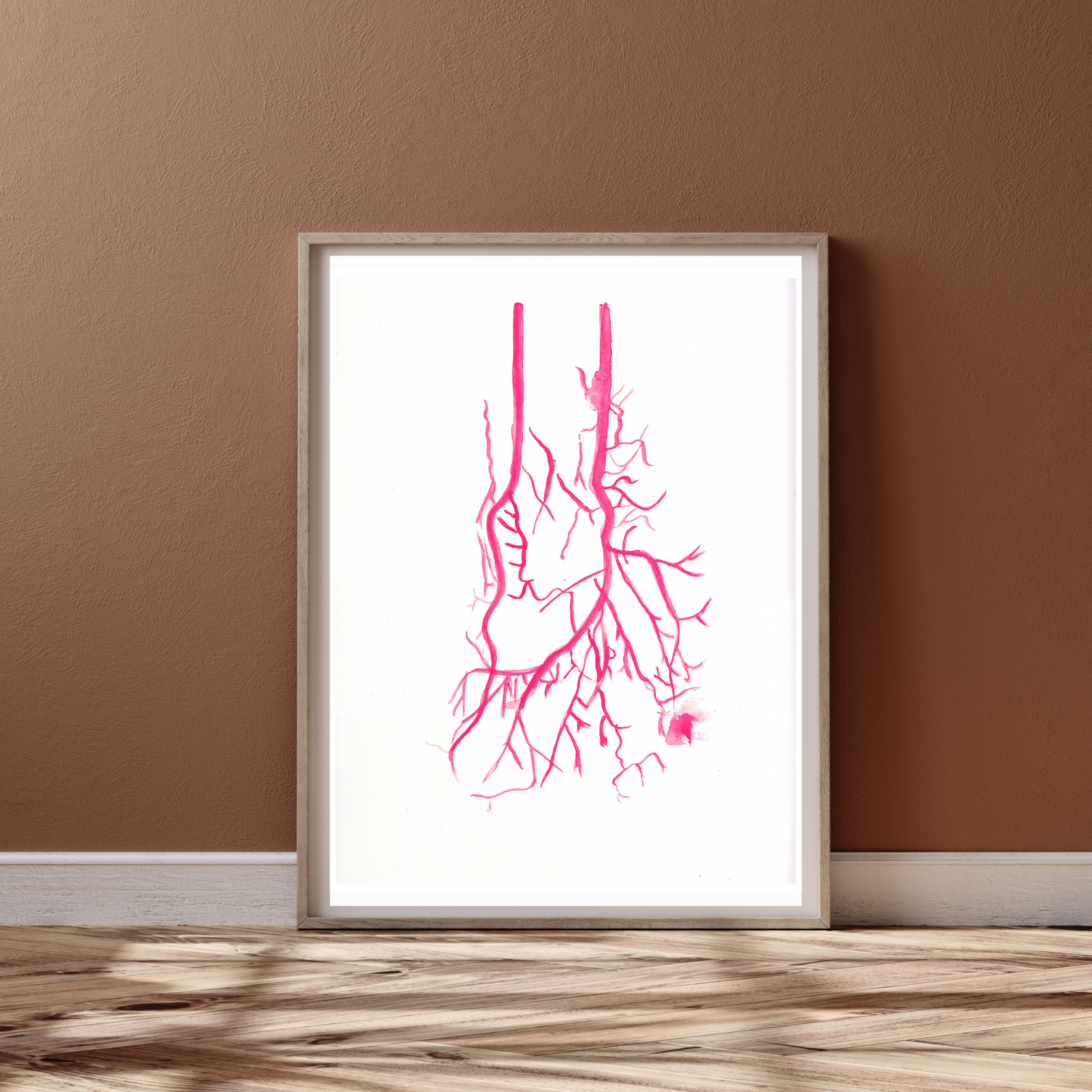 Tibio-Pedal Artery Art Print