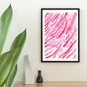 Heart Anatomy and Histology Art Print, Histopathology Art, Pathology Art, Pathologist Art, Cardiologist Gift, Cardiology Wall Art (Copy)