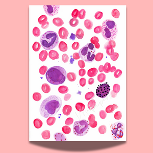 Blood Smear Art