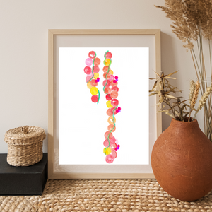 Filament Protein Watercolor Art