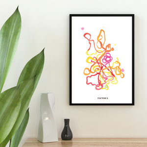 Coagulation Cascade Factor X Laboratory Art Print