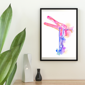 Speculum Gynecology Instrument Art Print