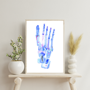 Foot Anatomy Art