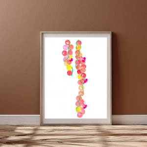 Filament Protein Watercolor Art