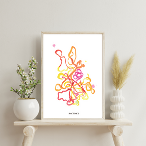 Coagulation Cascade Factor X Laboratory Art Print