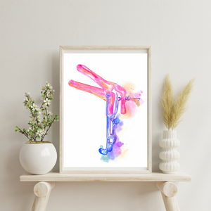 Speculum Gynecology Instrument Art Print