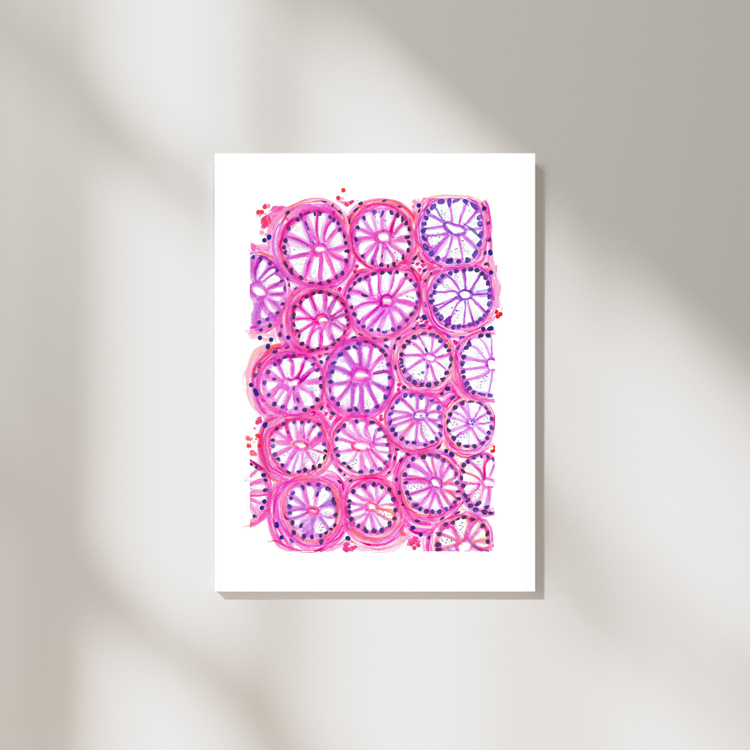 Colon Histology Art Print