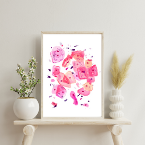 Bacterial Vaginosis Pathology Art Print
