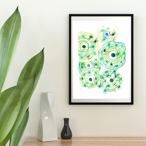 Osteon Bone Histology Art Print