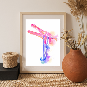 Speculum Gynecology Instrument Art Print