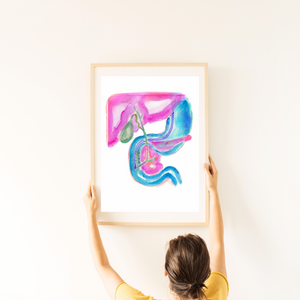 ERCP Gastroenterology Art