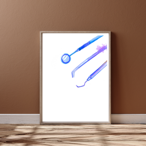Dental Instruments Art Print