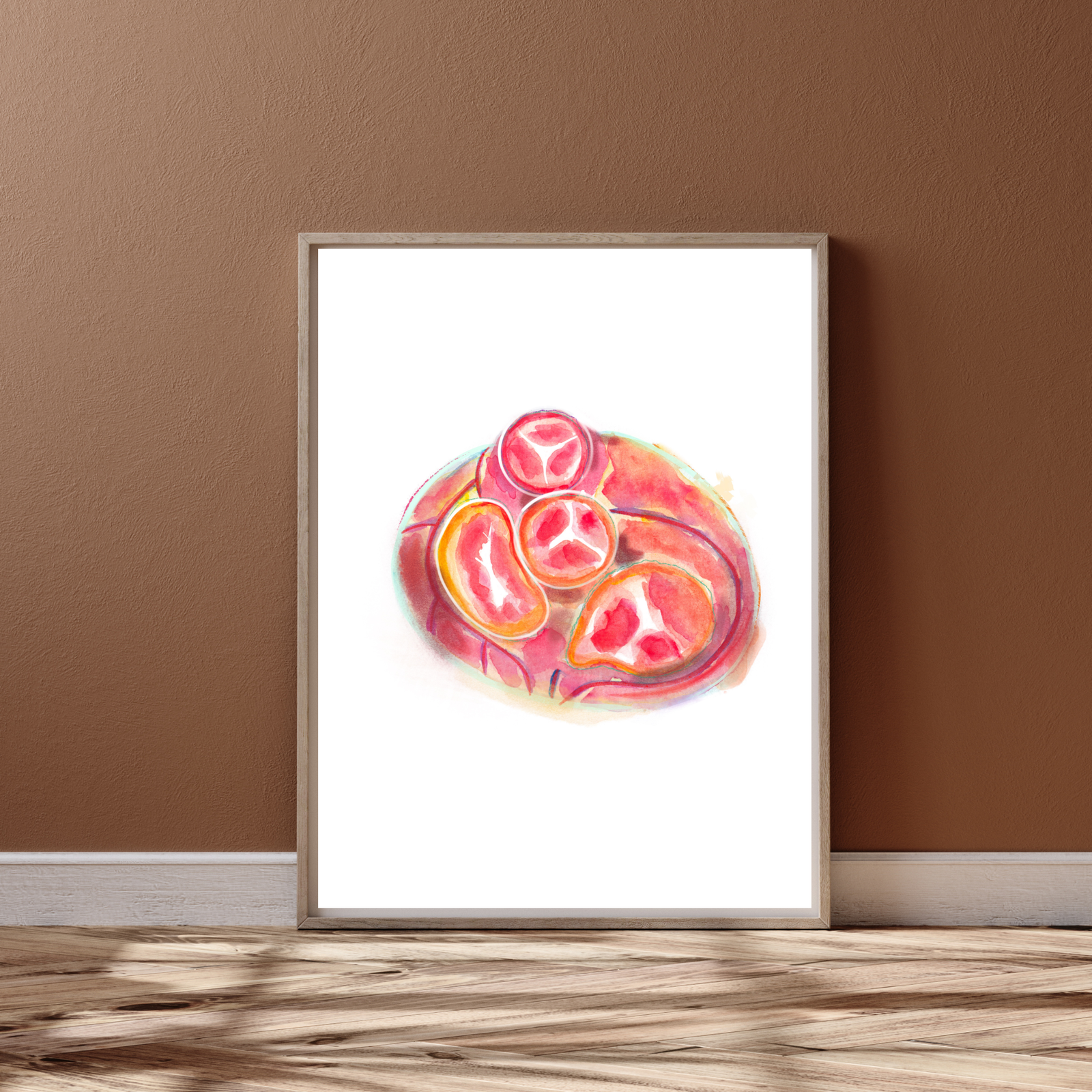 Heart Valve Anatomy Art Print