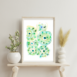 Osteon Bone Histology Art Print