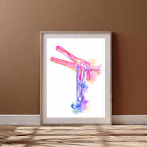 Speculum Gynecology Instrument Art Print