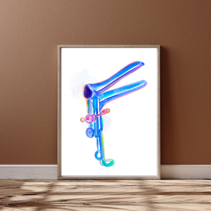 Speculum Gynecology Art