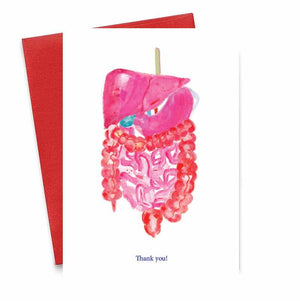 Gastreoenterologist & General Surgeon Thank You Card