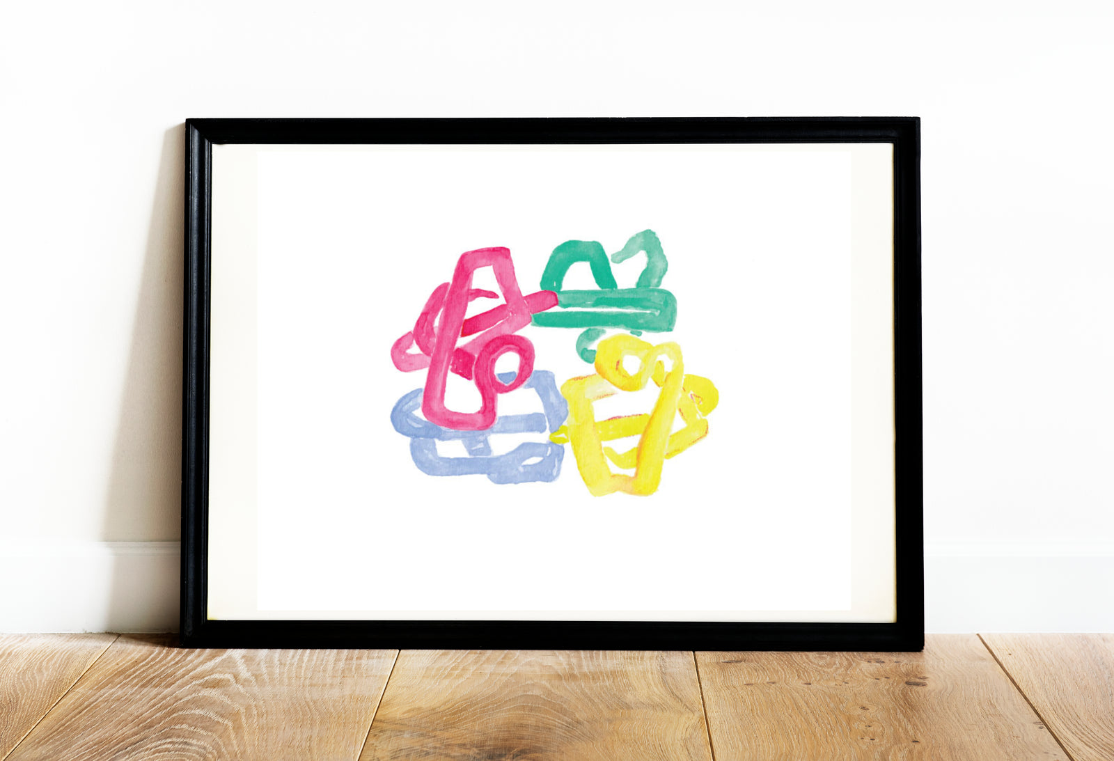 Hemoglobin Structure Art Print