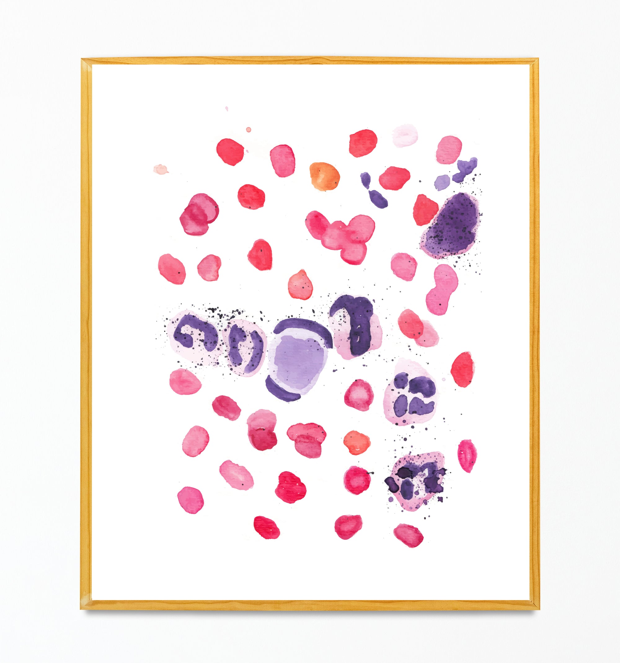Lupus Cell Art Print