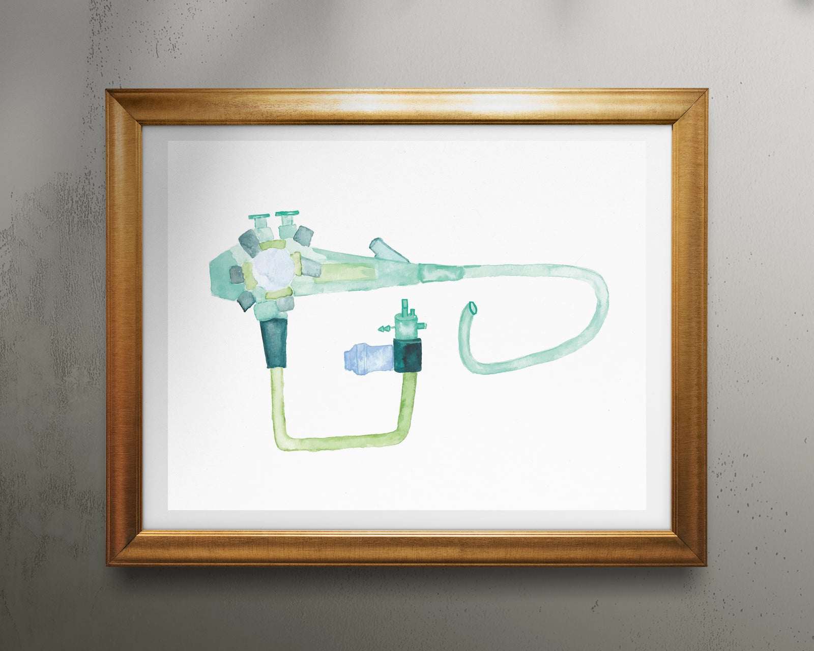 gastroscope illustration
