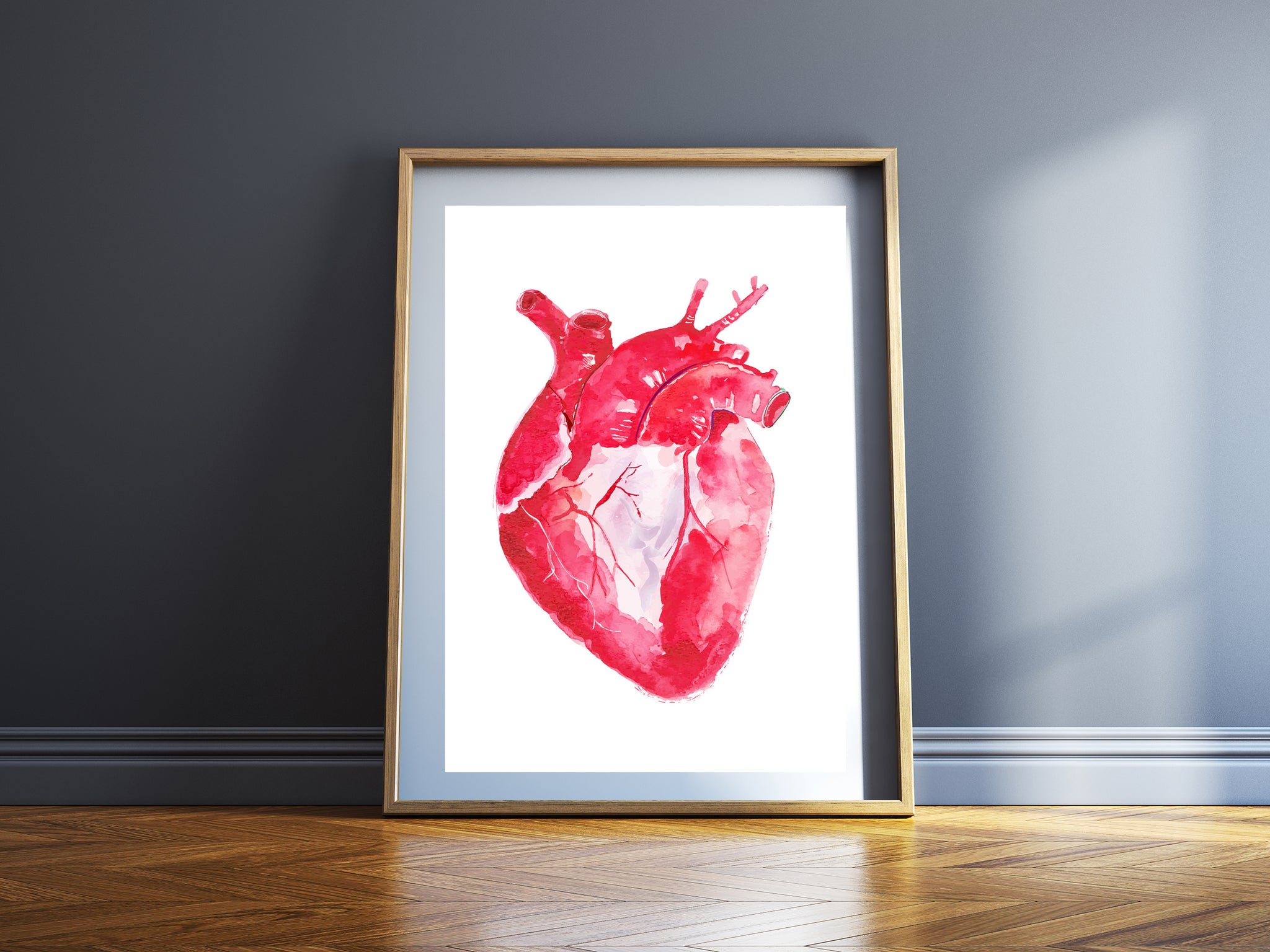 Abstract Human Heart Paintings