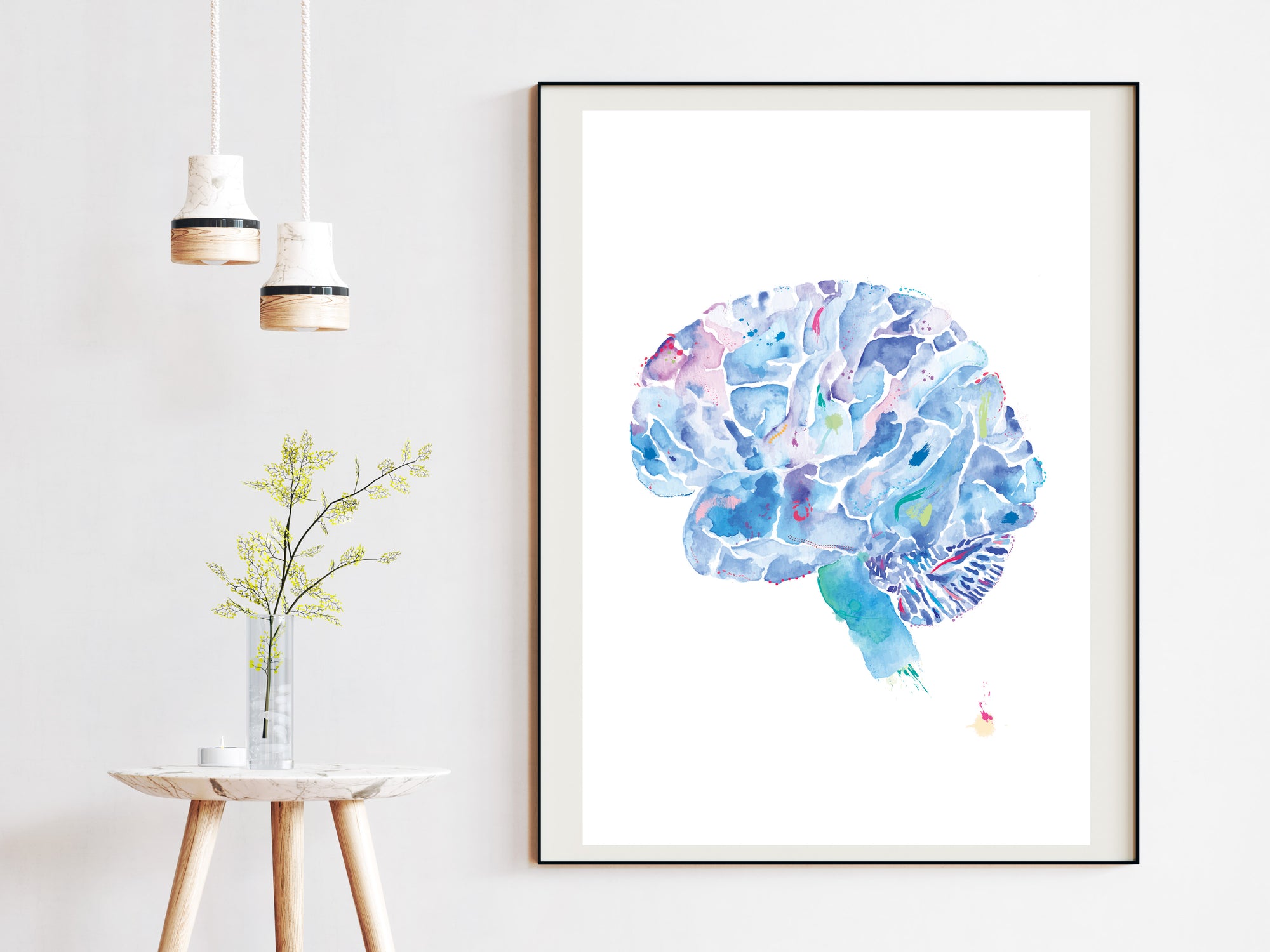 neuroscience art print