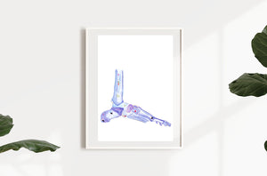 Foot Anatomy Art Print