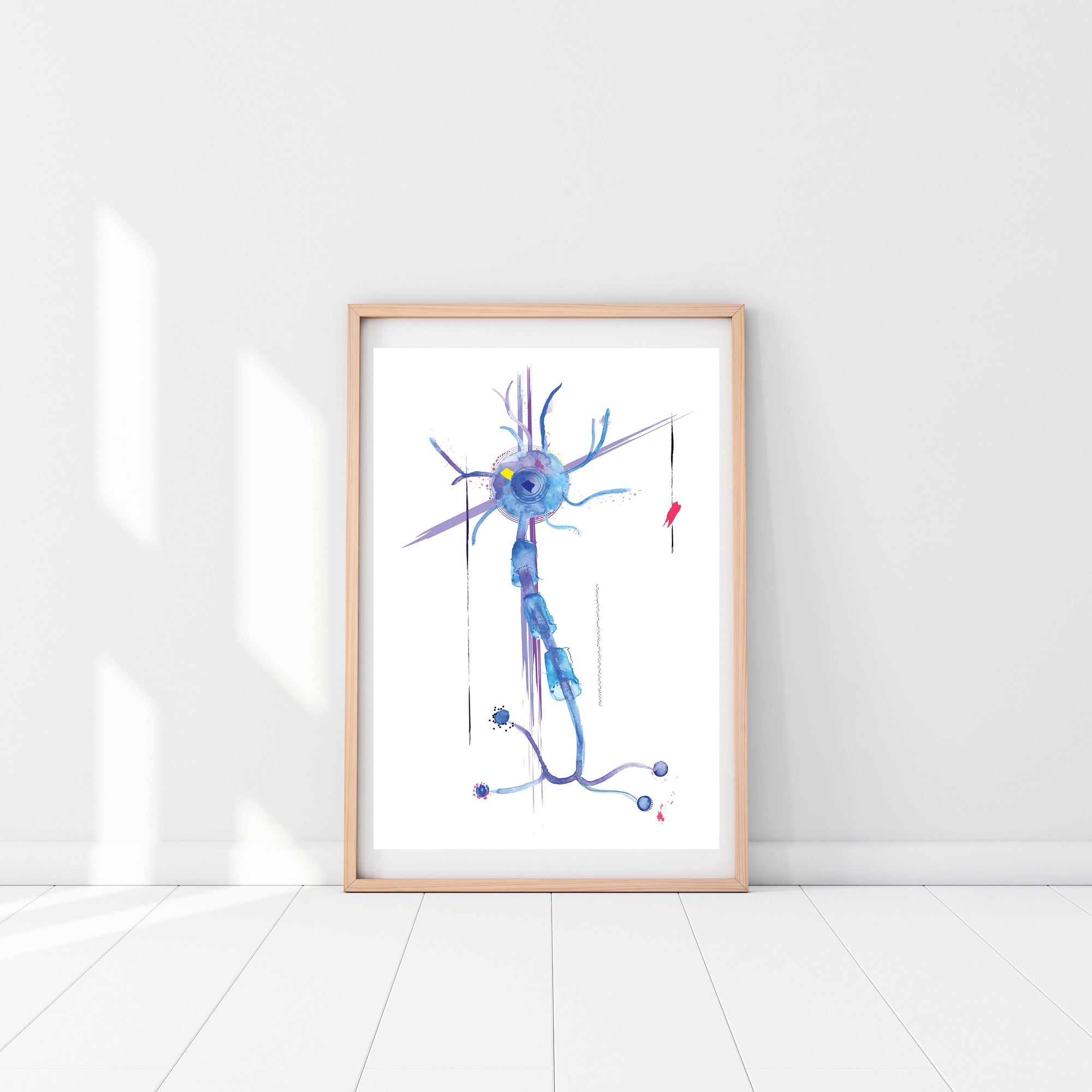neuron anatomy art