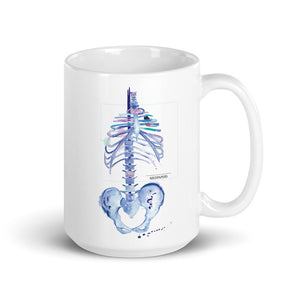 Human Anatomy Mug, Skeleton Anatomy Mug, Medical Student Gift