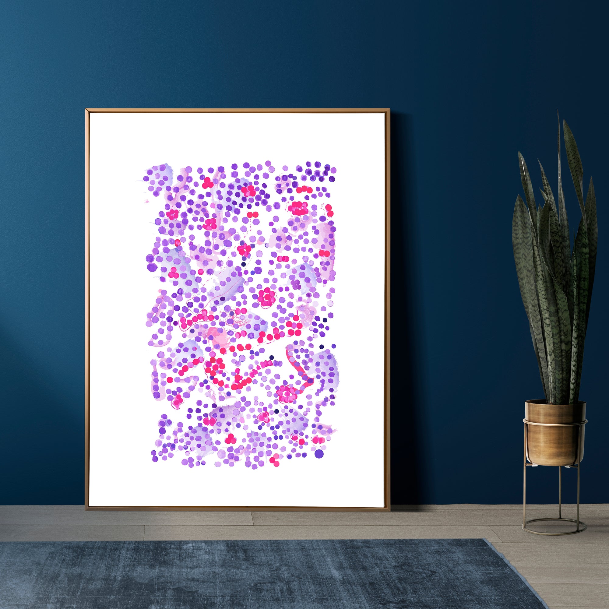 Thymus Histopathology Art Print, Pathology Wall Art