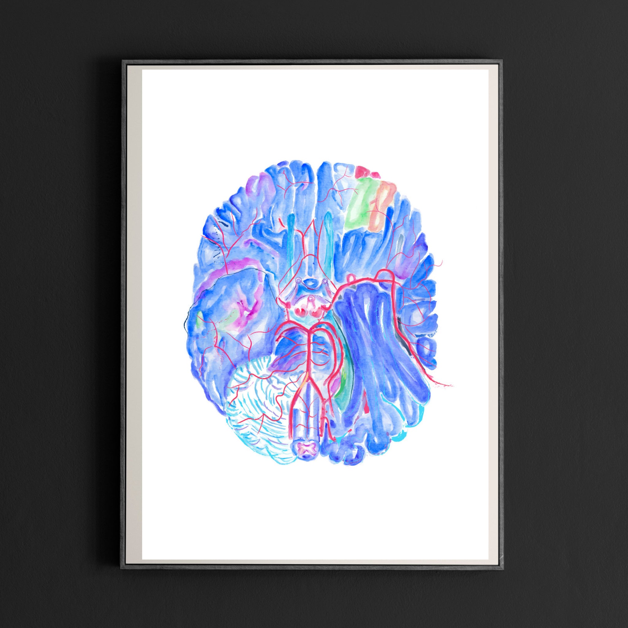 Brain Science Design Neuroscience Brain Art