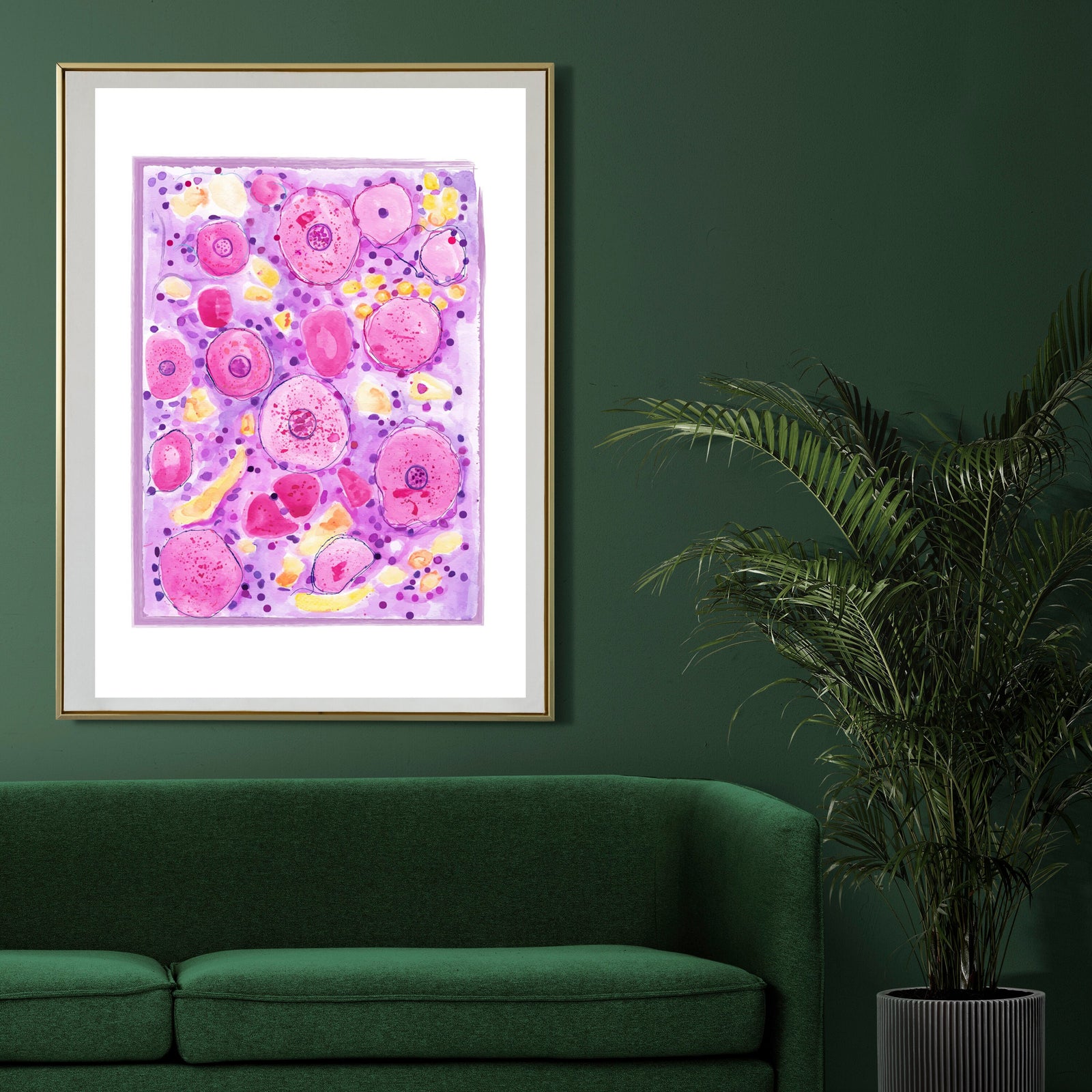 Pathology Art, SPINAL GANGLION CELLS,  Histology Art,  Neurobiology Art, Neurology Art, Pathologist Gifts, Pathology Assistant Gifts