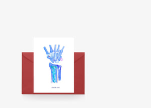 Orthopedic Surgeon Gift, Physical Therapy Thank You Card, Physical Therapist, Hand and Wrist Anatomy, Orthopedics Nurse, Orthopedic Gift